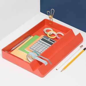 Smilage Modern Tray. Red color.